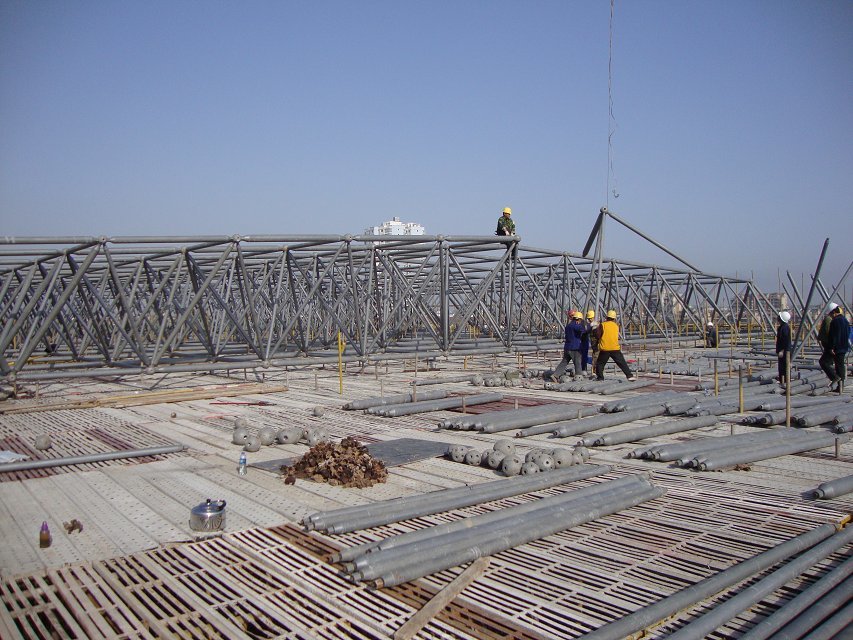 博尔塔拉蒙古自治州大型网架安装
